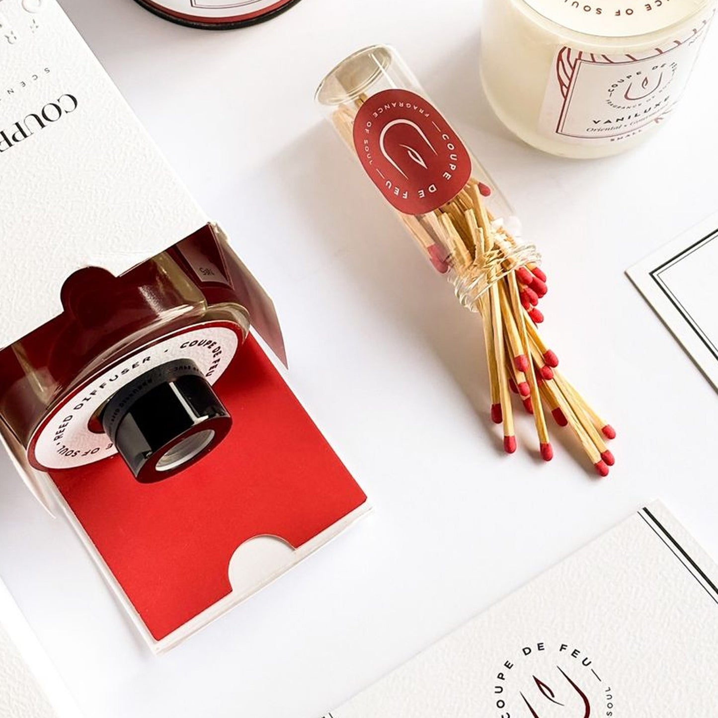 Coupe De Feu Cam Şişe Kibrit